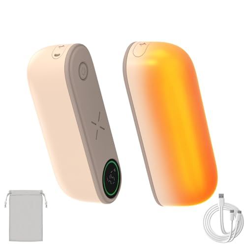 【2025新登場 マグネット分離構造】 Etopgo 充電式カイロ 360°全面発熱 0.1S急速発熱 3階段温度調節 大容量8000mAh 寒さ対策 カイロ 充電式 14時間連続発熱可能 電気カイロ 機能 大容量 5V/2A急速充電 クリス b33c2f65