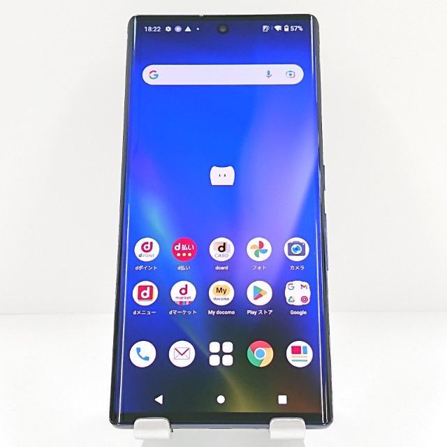 arrows NX9 F-52A ドコモ ネイビー 送料無料 本体 c20183