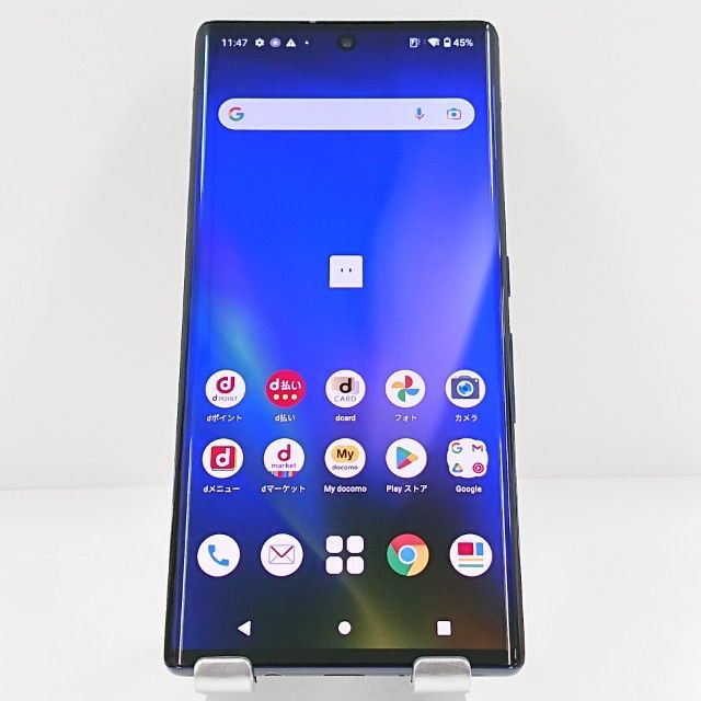 arrows NX9 F-52A ドコモ ネイビー 送料無料 本体 c20184