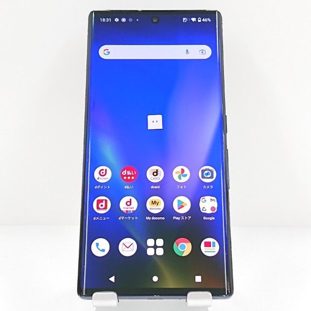 arrows NX9 F-52A ドコモ ネイビー 送料無料 本体 c20186