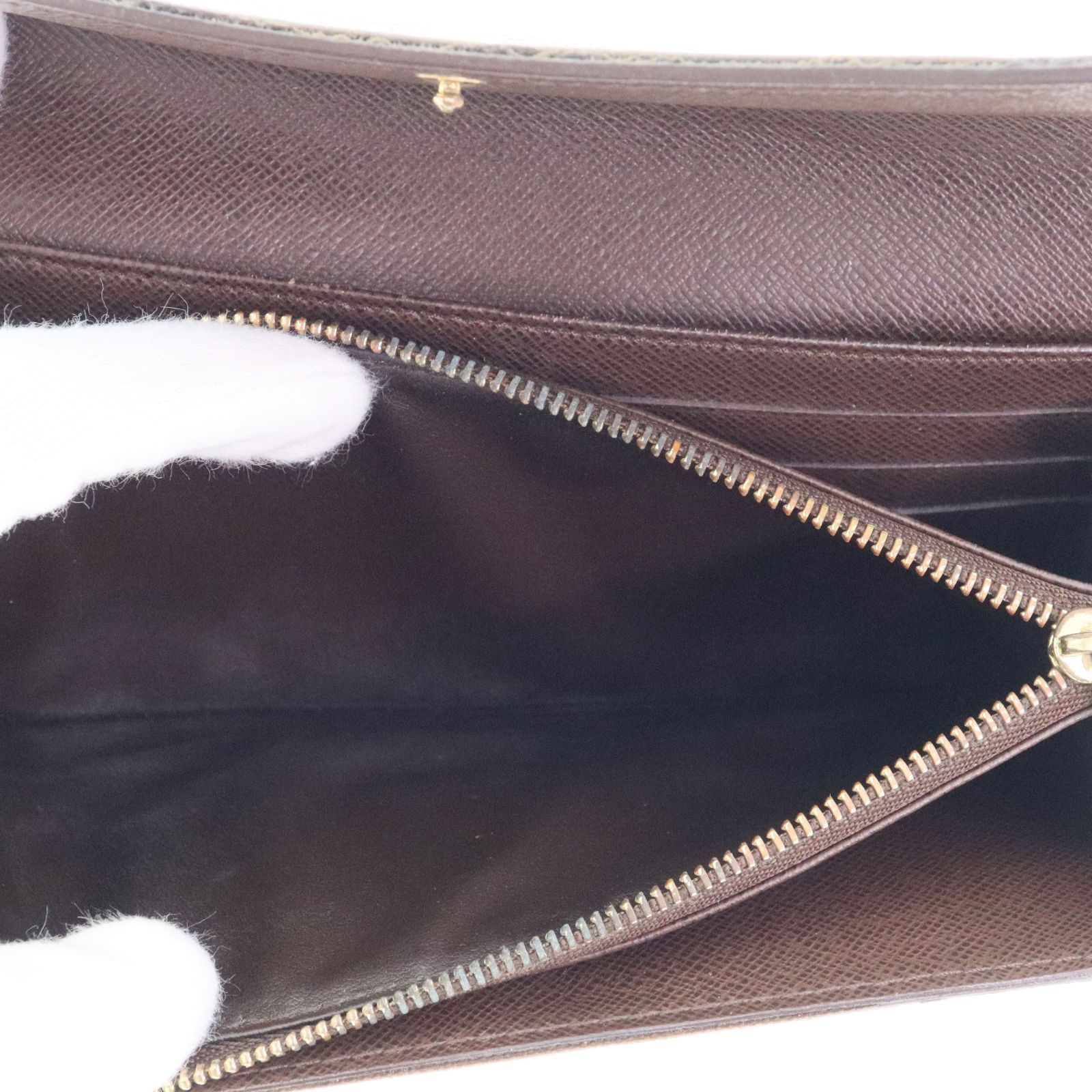 中古】LOUIS VUITTON ルイ・ヴィトン N61734 ポルトフォイユ・サラ 