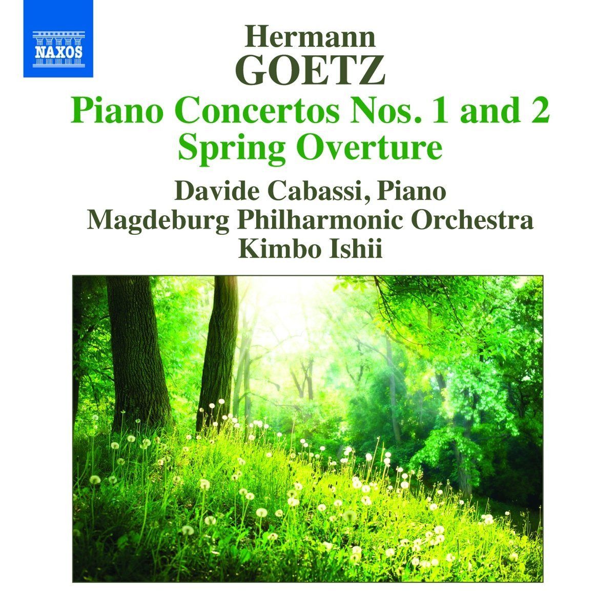 【CD】Hermann Goetz: Piano Concertos Nos. 1 and 2 Spring Overture