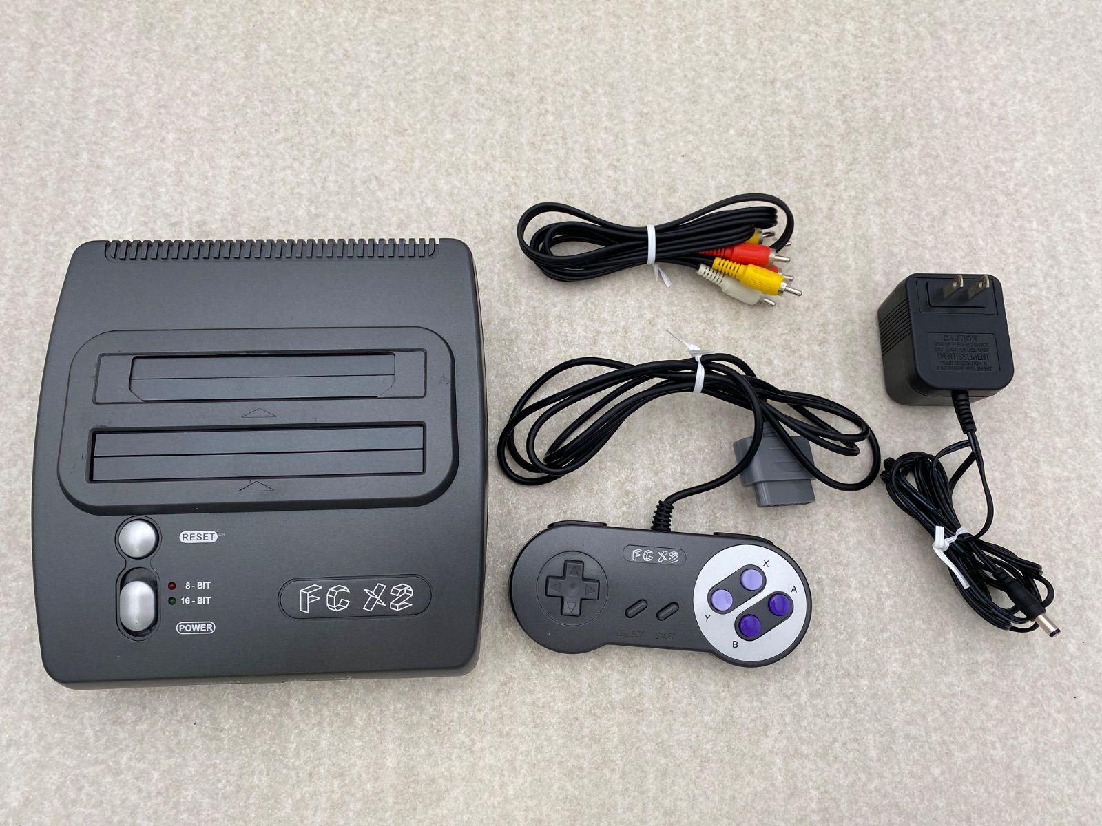 FCX2 スーパーファミコン ファミコン 互換機 FC TWIN ジャンク - メルカリ