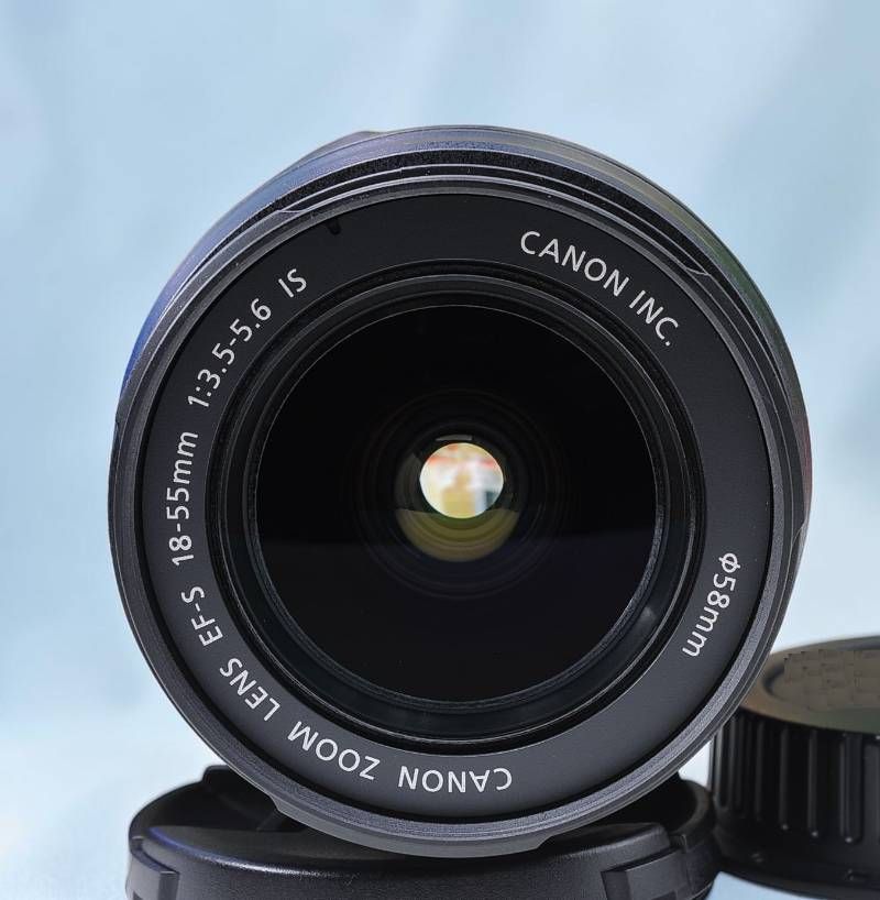 Canon EOS Kiss X7 EF-S18-55mm IS レンズセット SDカード付 手振れ