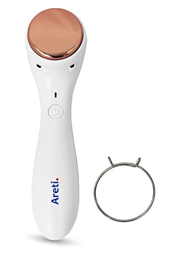 Areti（アレティ） 美顔器 リフトアップ 電池式 振動 コットンリング付き プラズマイオン b2026WH イオン美顔器 Wrinkle(P)t 0e2d64aa