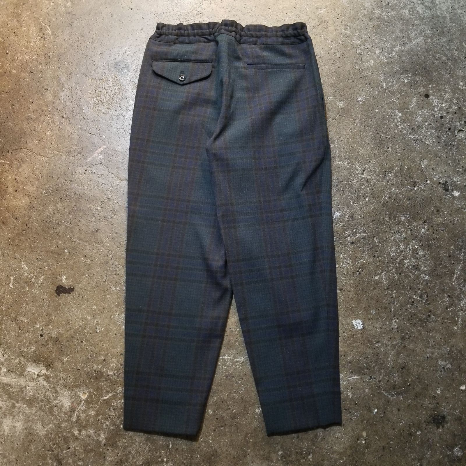COMME des GARCONS HOMME DEUX 19aw チェック柄 イージーパンツ XS