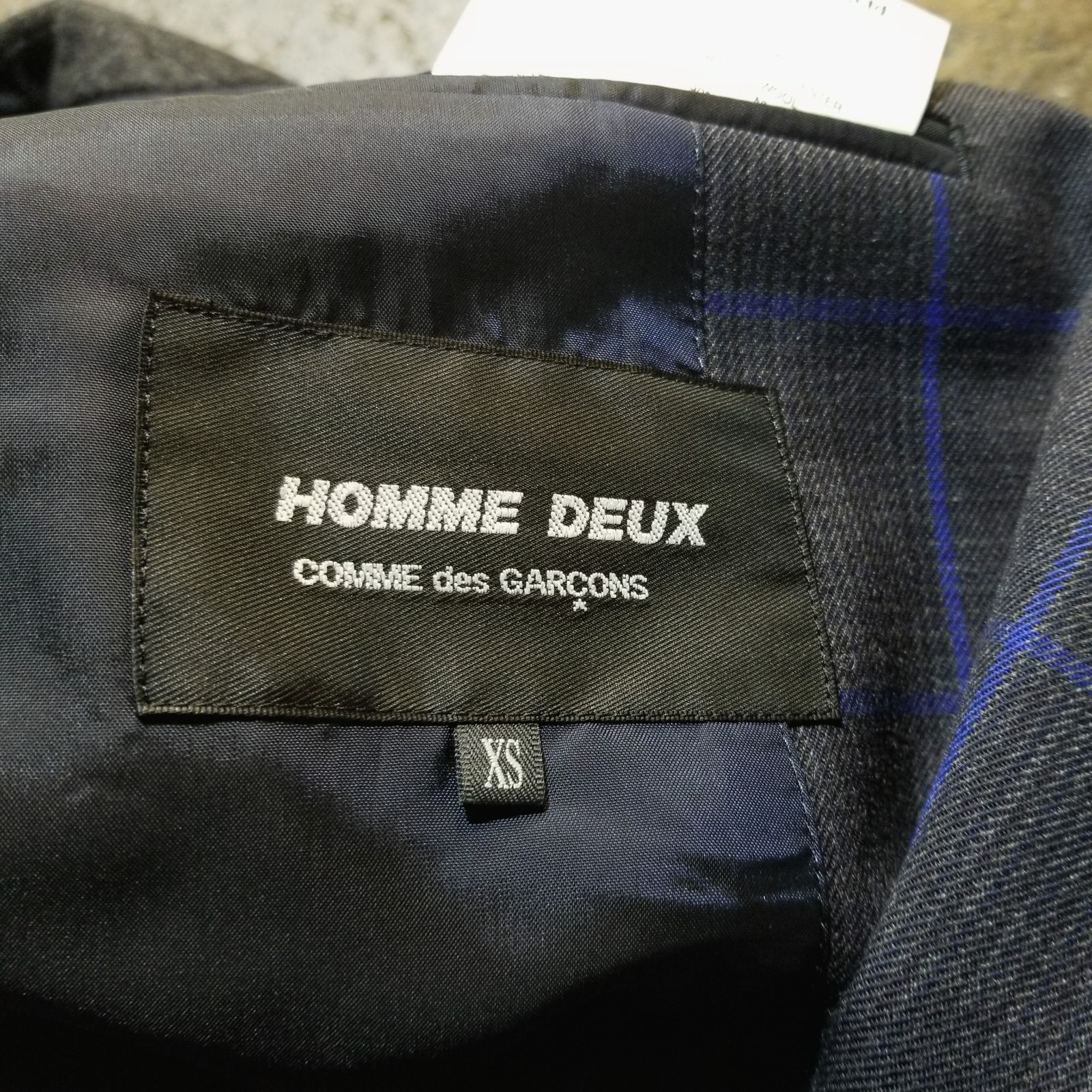 COMME des GARCONS HOMME DEUX 19aw クレイジーパターン 切替4B 