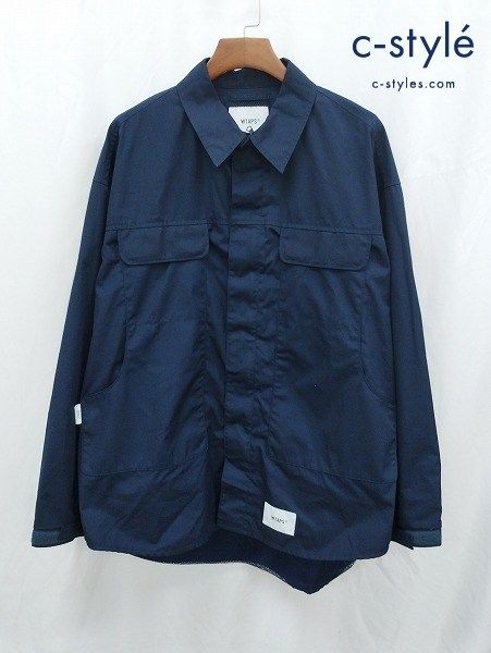 T927 [人気] WTAPS ダブルタップス ジャケット X04 ネイビー VERT JACKET 231WVDT-JKM01 | ★