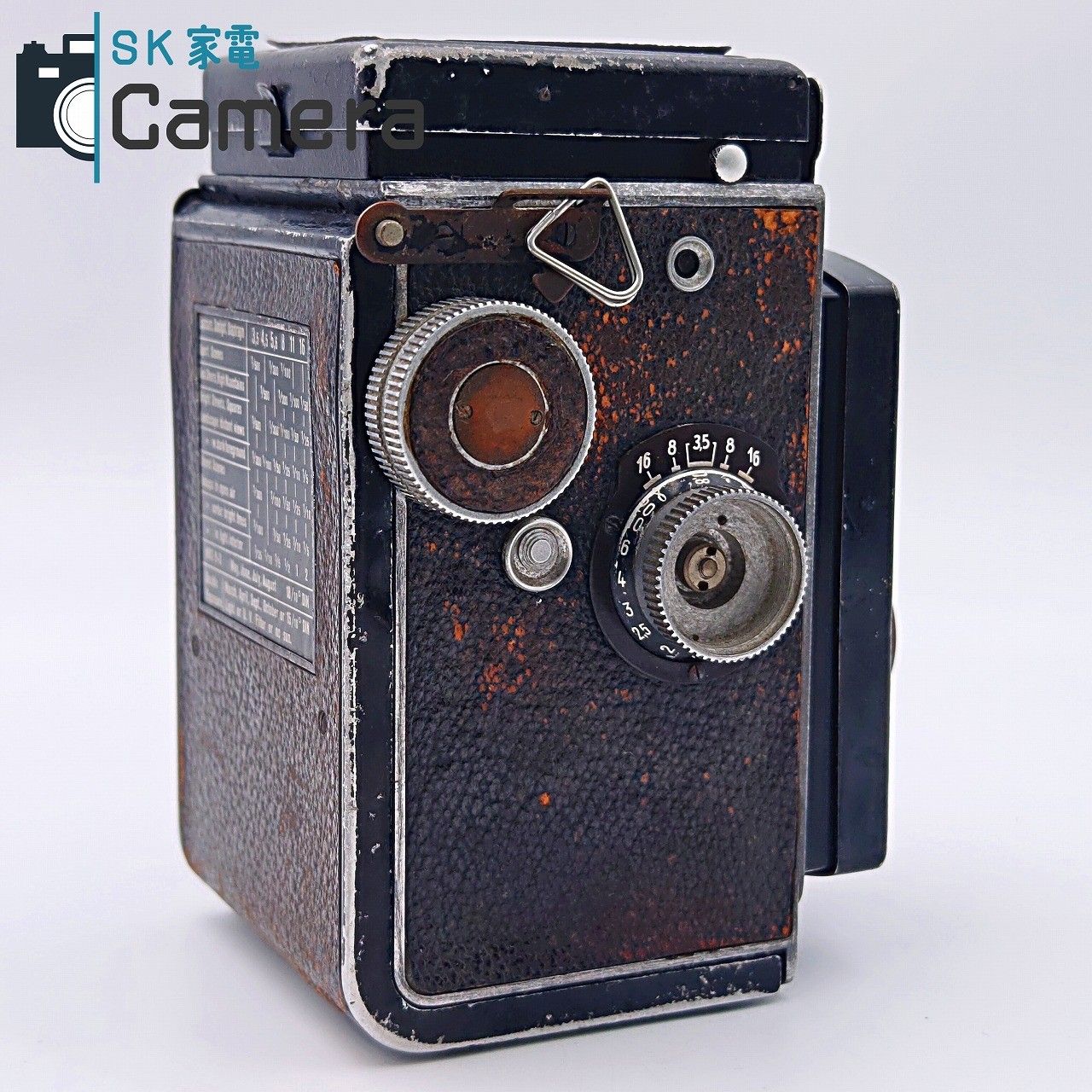 中古】 ROLLEICORD I型 Carl Zeiss Jena Triotar 7.5cm F3.5