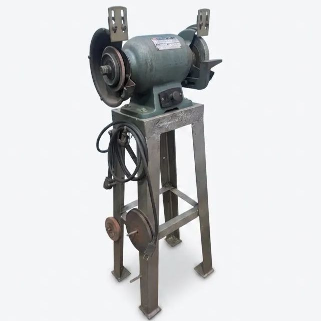 【引取歓迎・送料要相談】日立工機 卓上グラインダ EBK2 150mm 単相100V 動作確認済 専用スタンド・ドレッサー付 現状渡し 東三河木工機械市場