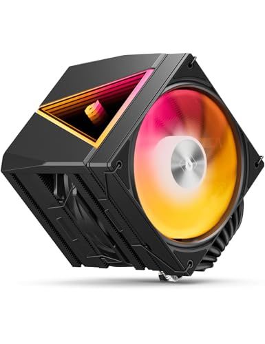 Novonest cpuクーラー 高性能デュアルタワー CPUクーラー 空冷 8本の銅製ヒートパイプ付き TDP280W 2つ 120mm PWM 静音ファン搭載 ARGB 空冷ファン Intel LGA1700/1851/1200/115X 210957f4