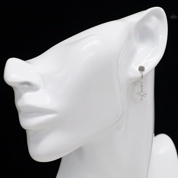 スタージュエリー K18WG ダイヤモンド ピアス 0.02ct - メルカリ