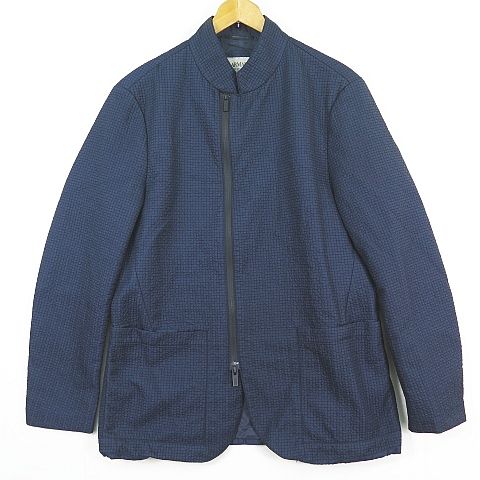 アルマーニ コレツィオーニ ARMANI COLLEZIONI ブルゾン ジャケット 46 ネイビー 2sa7609