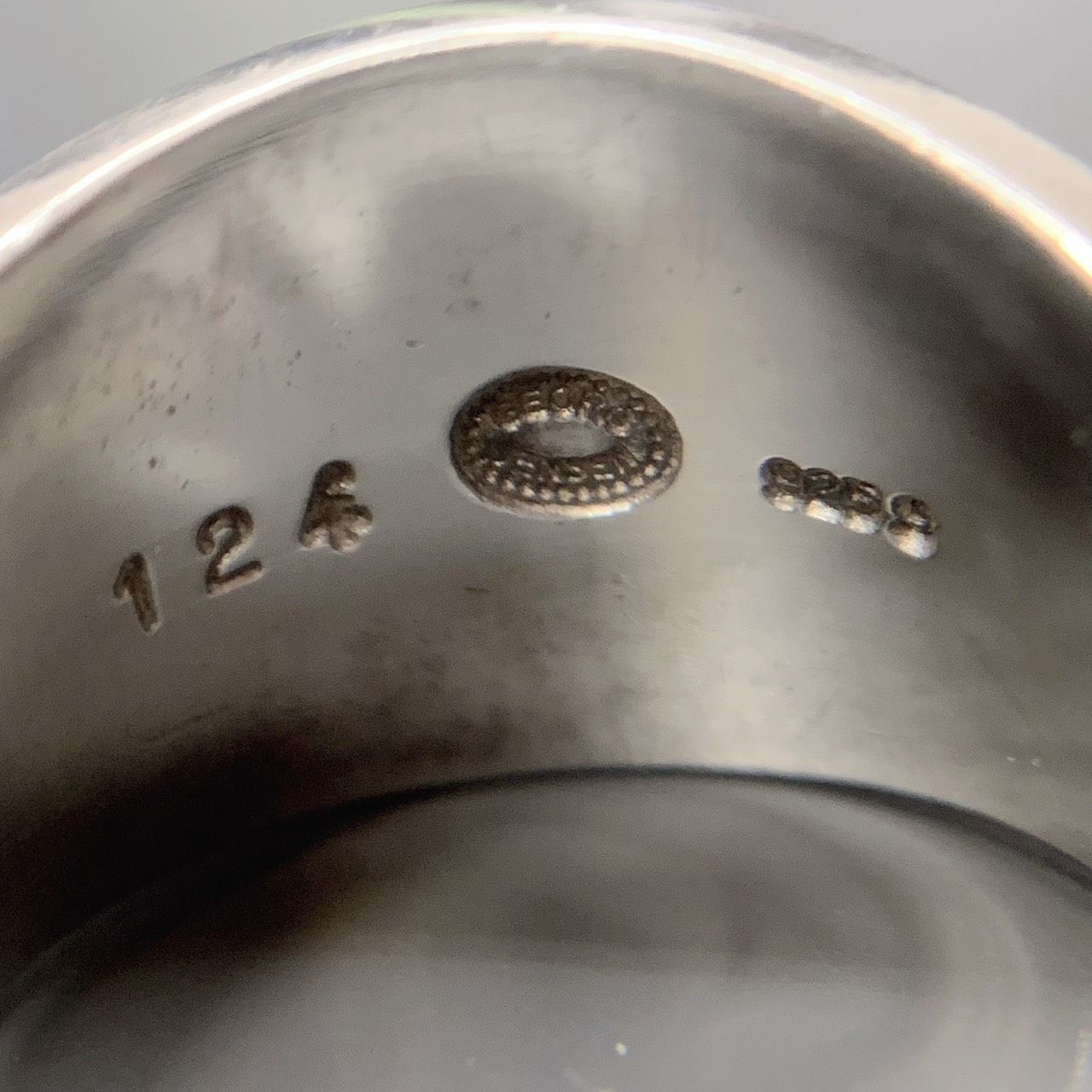 彦】Georg Jensen ジョージジェンセン 124 SV925 スターリング 