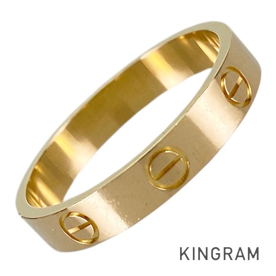 カルティエ Cartier ミニラブ K18YG 16.5号(56-57) リング sss【中古】