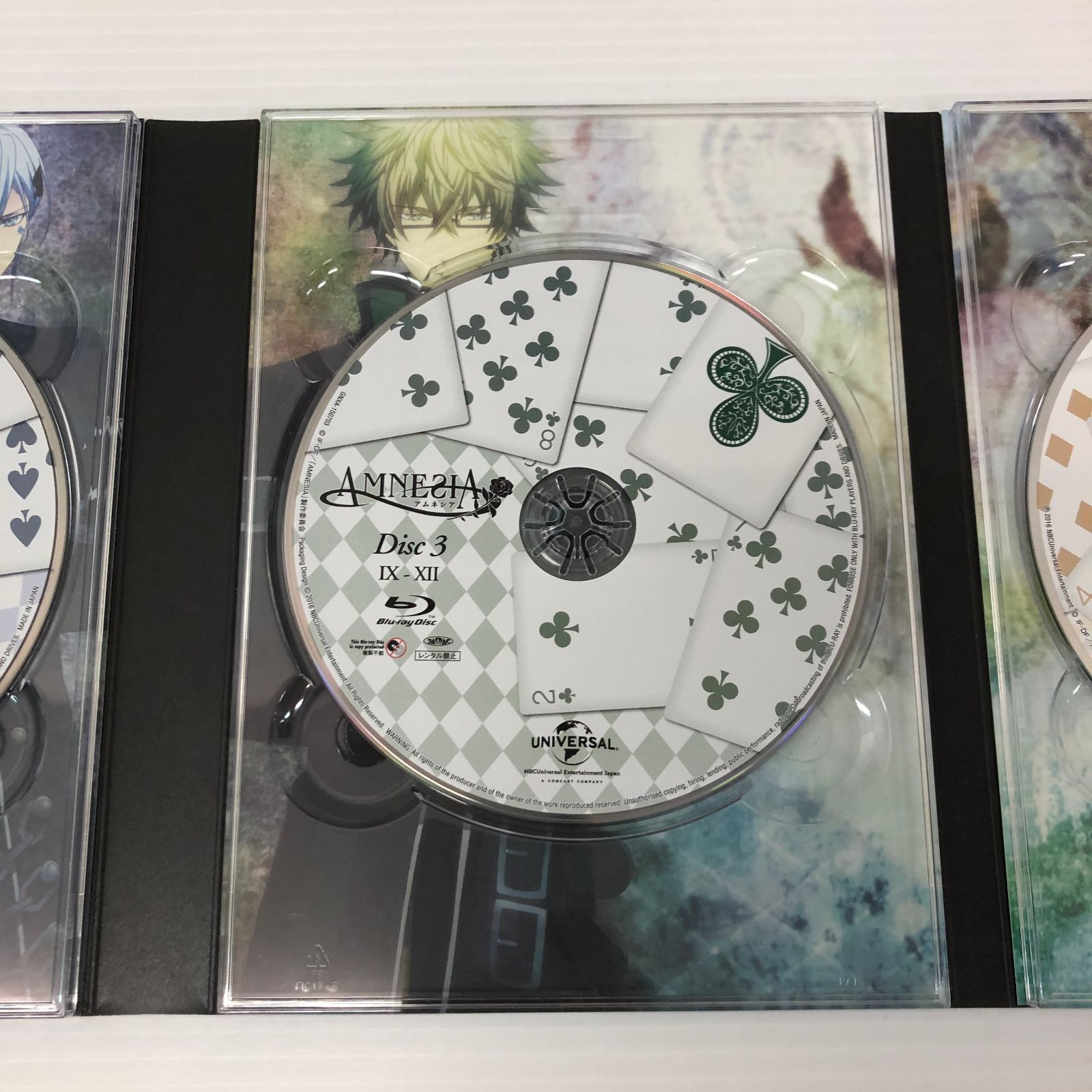 DVD BOX AMNESIA 公式通販 中古AMNESIA 美品・レア 初回限定版全巻 