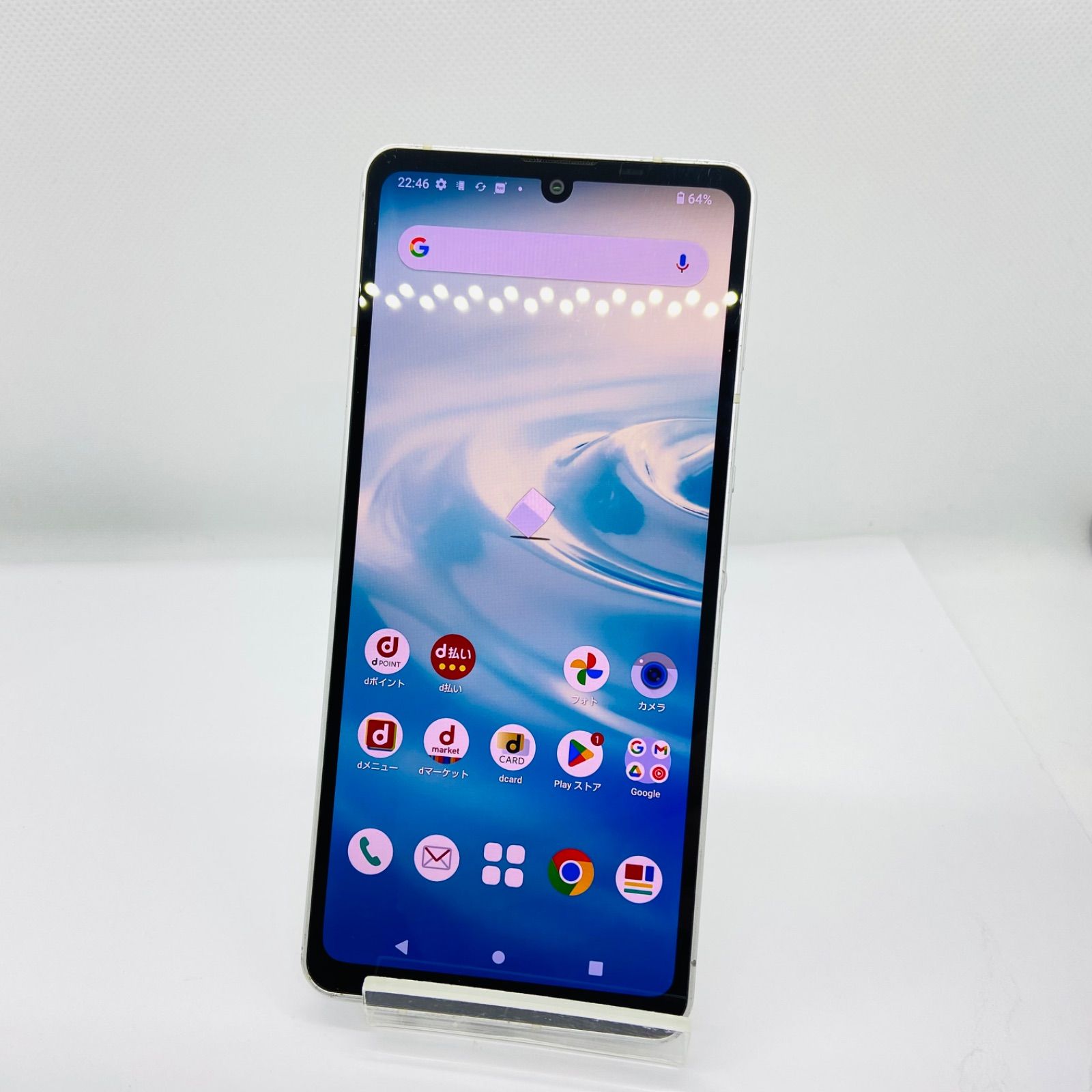 ★【中古品】 AQUOS sense6 SH-54B SH-54B 64GB シルバー docomo 管理:@yTP