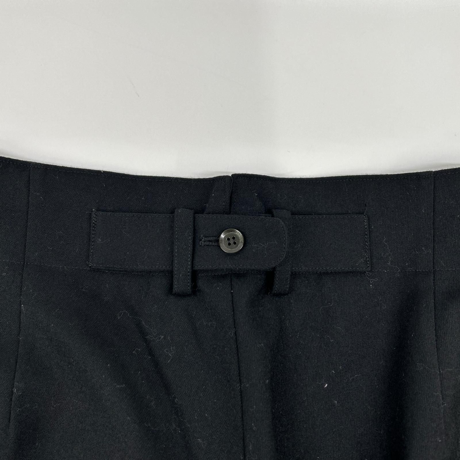 Yohji Yamamoto ヨウジヤマモト 13SS FX-P09-109 ブラック クロップド