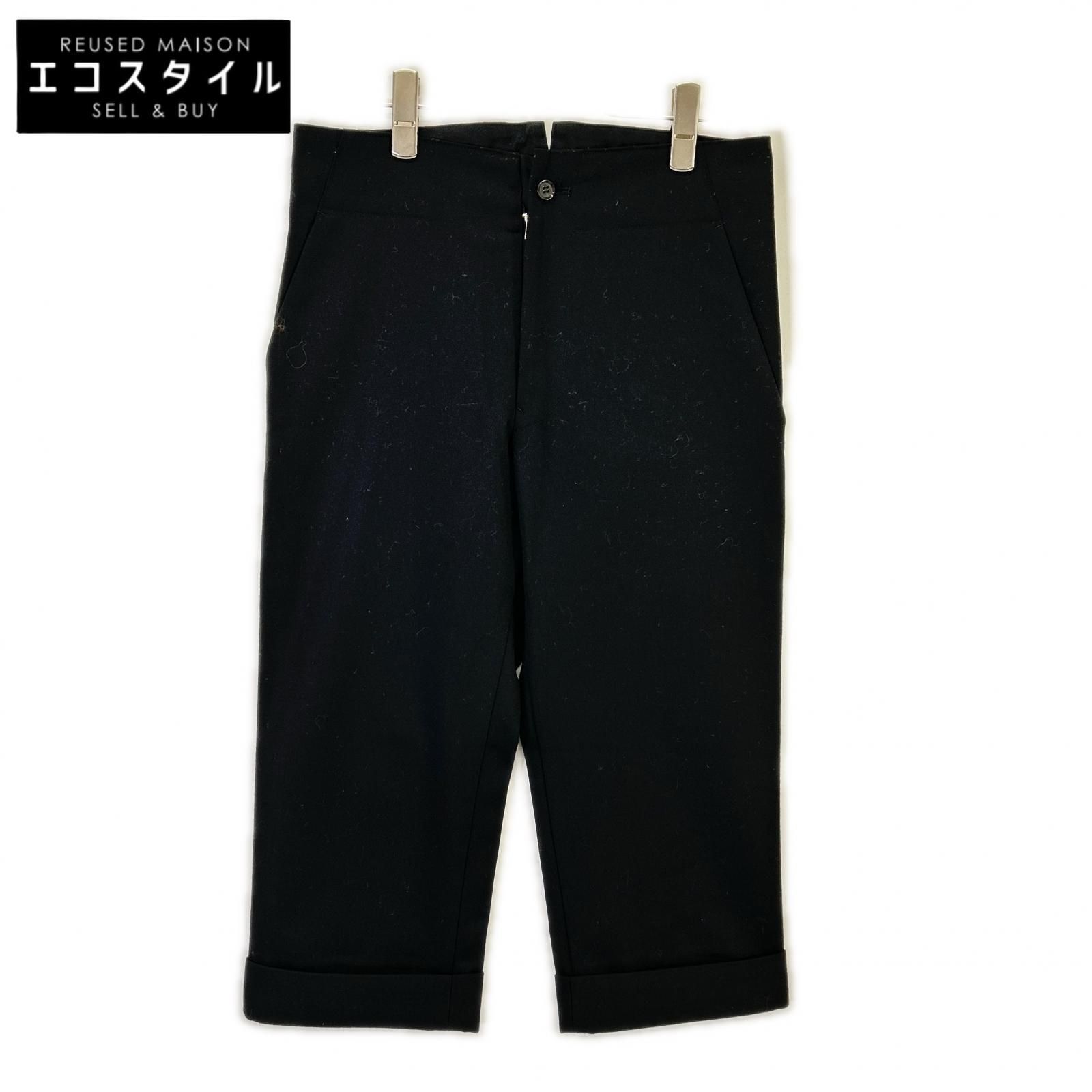 Yohji Yamamoto ヨウジヤマモト 13SS FX-P09-109 ブラック クロップド