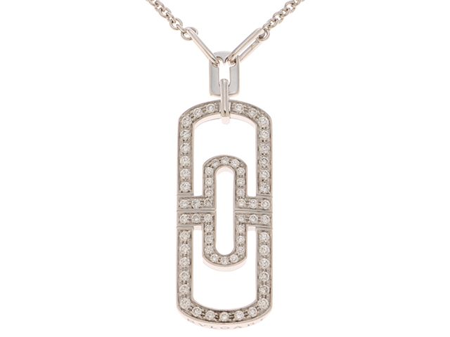 BVLGARI ブルガリ ジュエリー パレンテシオープンNC/WG/21.5g 貴金属･宝石 ネックレス ホワイトゴールド ホワイトゴルード レディース【中古】471
