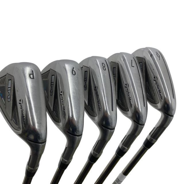 【中古】 テーラーメイド SIM2 MAX 5S アイアンセット IR リシャフト (フレックスその他) メンズ 男性用 右利き 右用 Cランク ゴルフクラブ