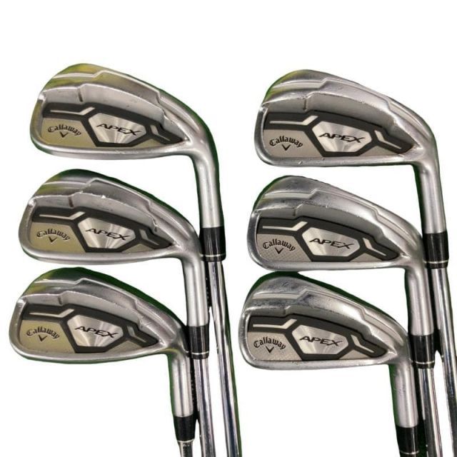 【中古】 キャロウェイ APEX(2015) 6S アイアンセット IR NS PRO 950GH (フレックスS) メンズ 男性用 右利き 右用 Cランク ゴルフクラブ