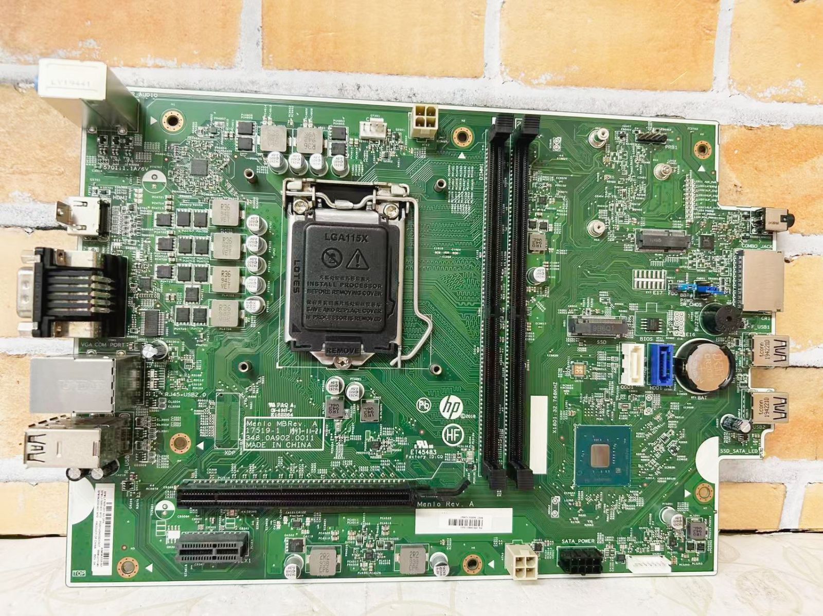 YM0515☆HP Slim Desktop 290-p0109jp用 マザーボード Intel B360