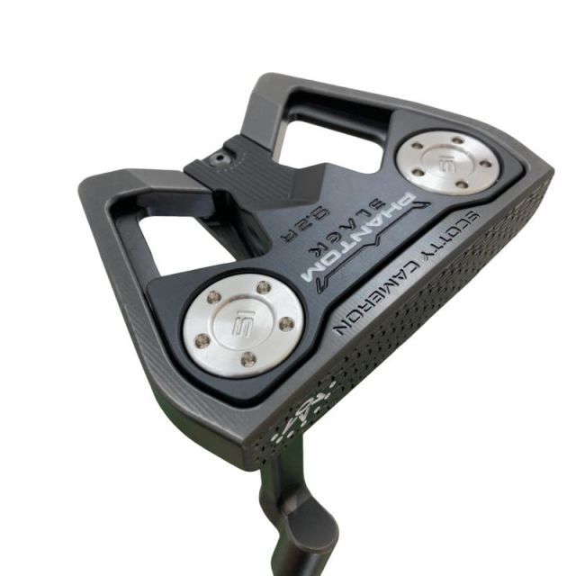 【中古】 タイトリスト SCOTTY CAMERON PHANTOM BLACK 9.2R(2025) 34インチ パター PT スチール (フレックスその他) メンズ 男性用 右利き 右用 Bランク ゴルフクラブ