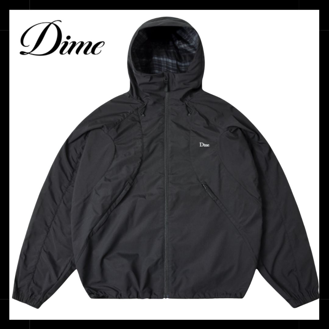 Dime Tech Ventilated Jacket / Black (ダイム ナイロン/シェルジャケット)