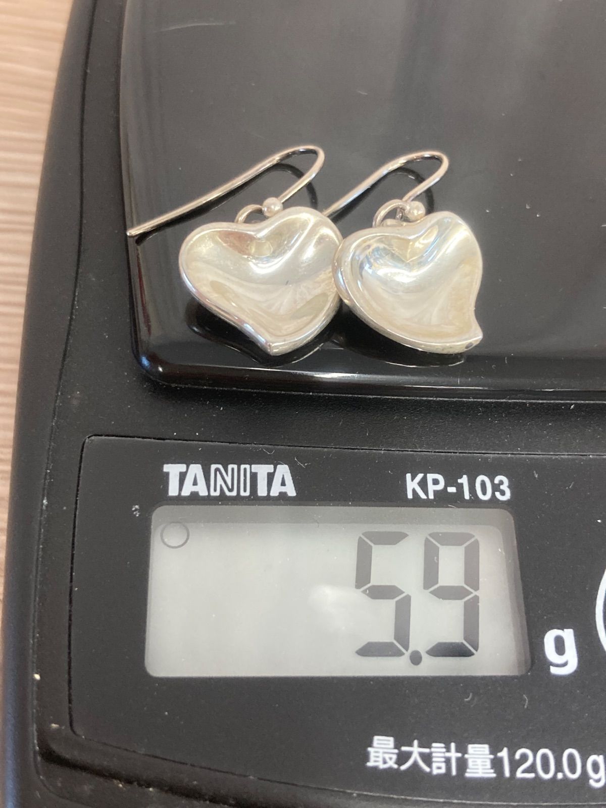 Tiffany&Co. ティファニー フルハート 925ピアス フック 585刻印 14K