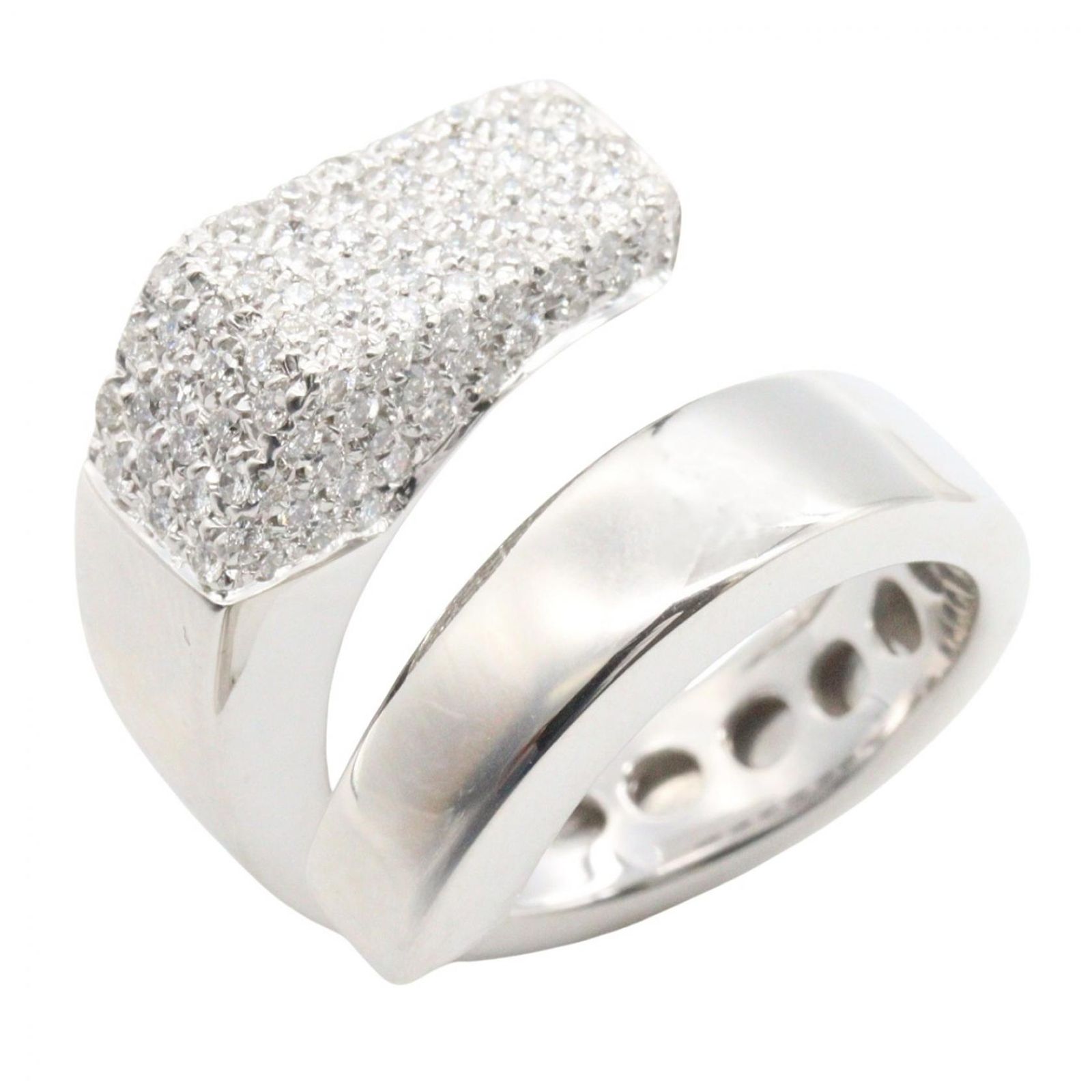 ジュエリー JEWELRY リング・指輪 ROBERTAPOLLINI ダイヤ リング ROBERTA POLLINI K18WG（ホワイトゴールド） ダイヤモンド ダイヤ リング レディース Used A