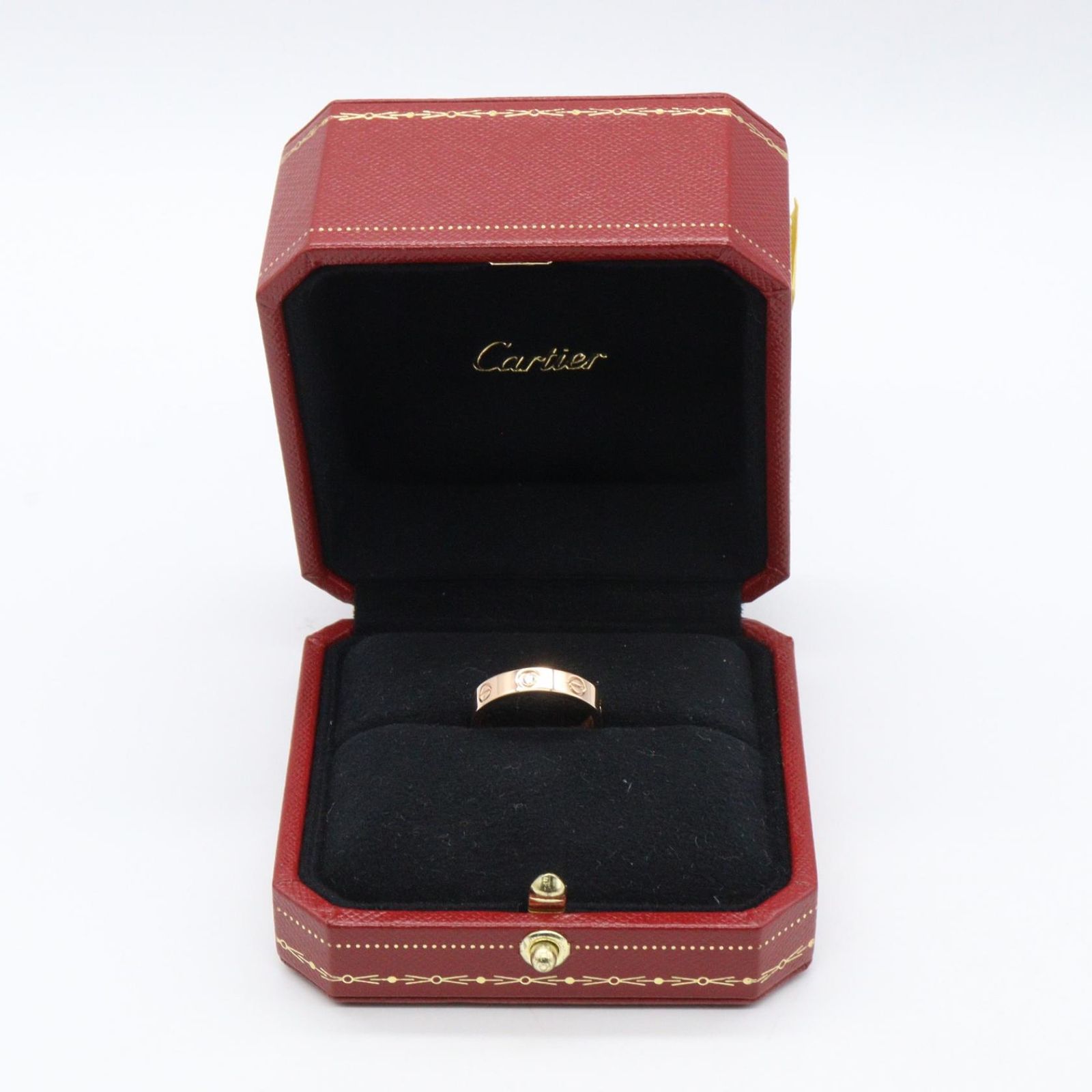 カルティエ CARTIER リング・指輪 ミニラブリング 1PD K18PG（ピンク 