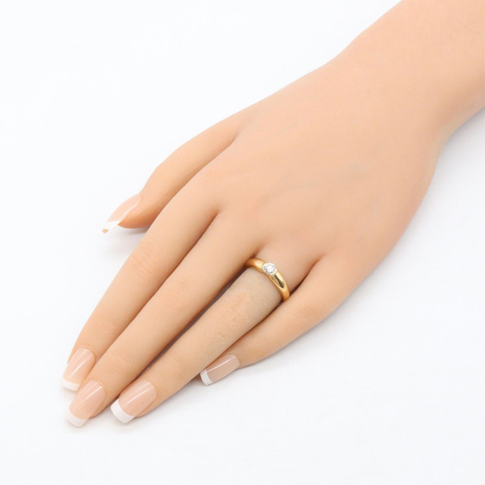 カルティエ CARTIER リング・指輪 エリプス ダイヤ リング K18