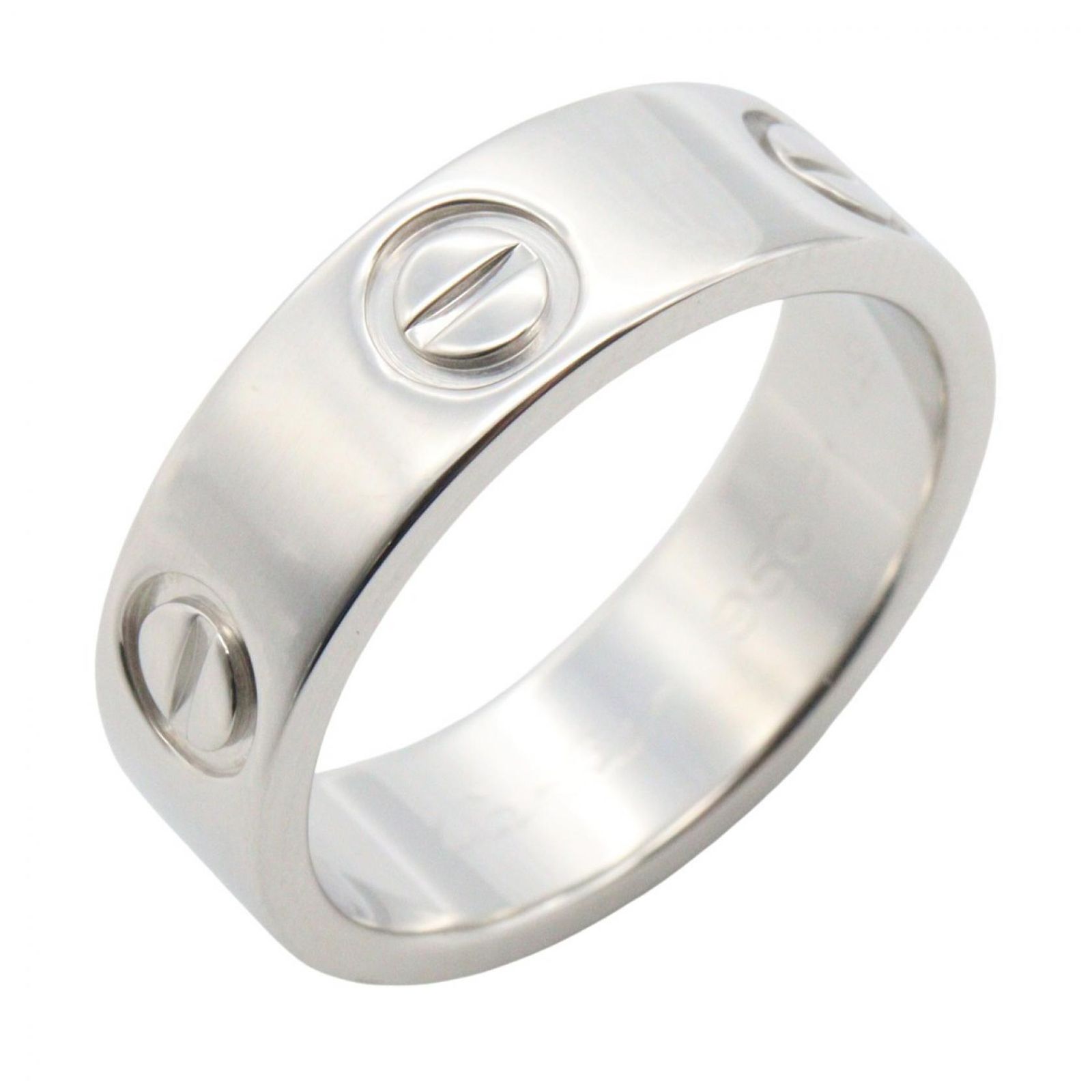 カルティエ CARTIER リング・指輪 ラブリング Pt950プラチナ ラブリング ユニセックス Used A
