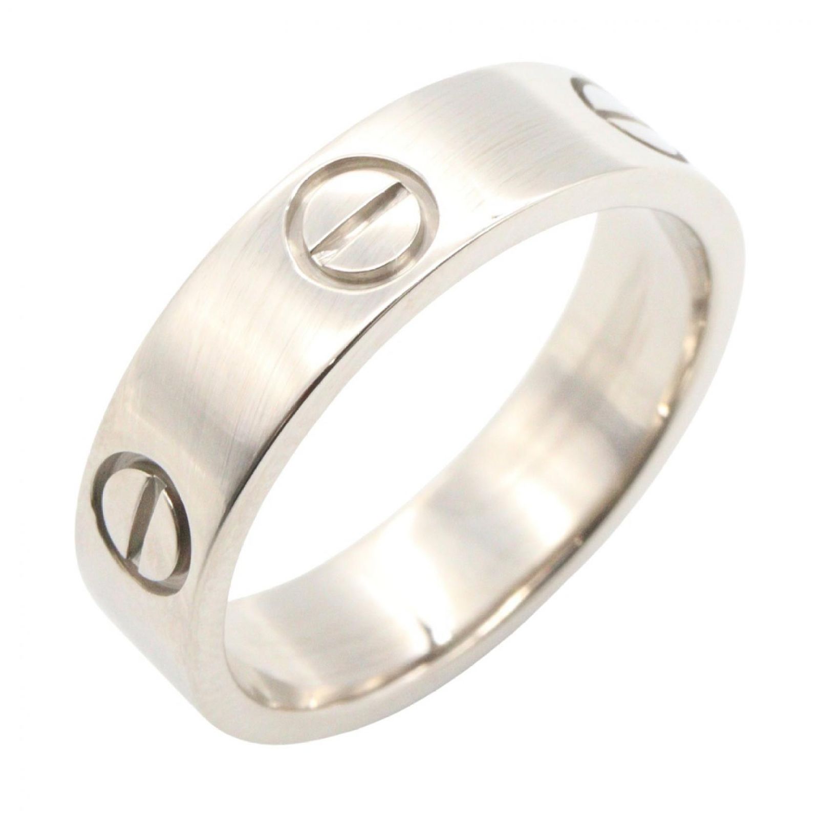 カルティエ CARTIER リング・指輪 ラブリング B4084700 K18WG（ホワイトゴールド） ラブリング ユニセックス Used A