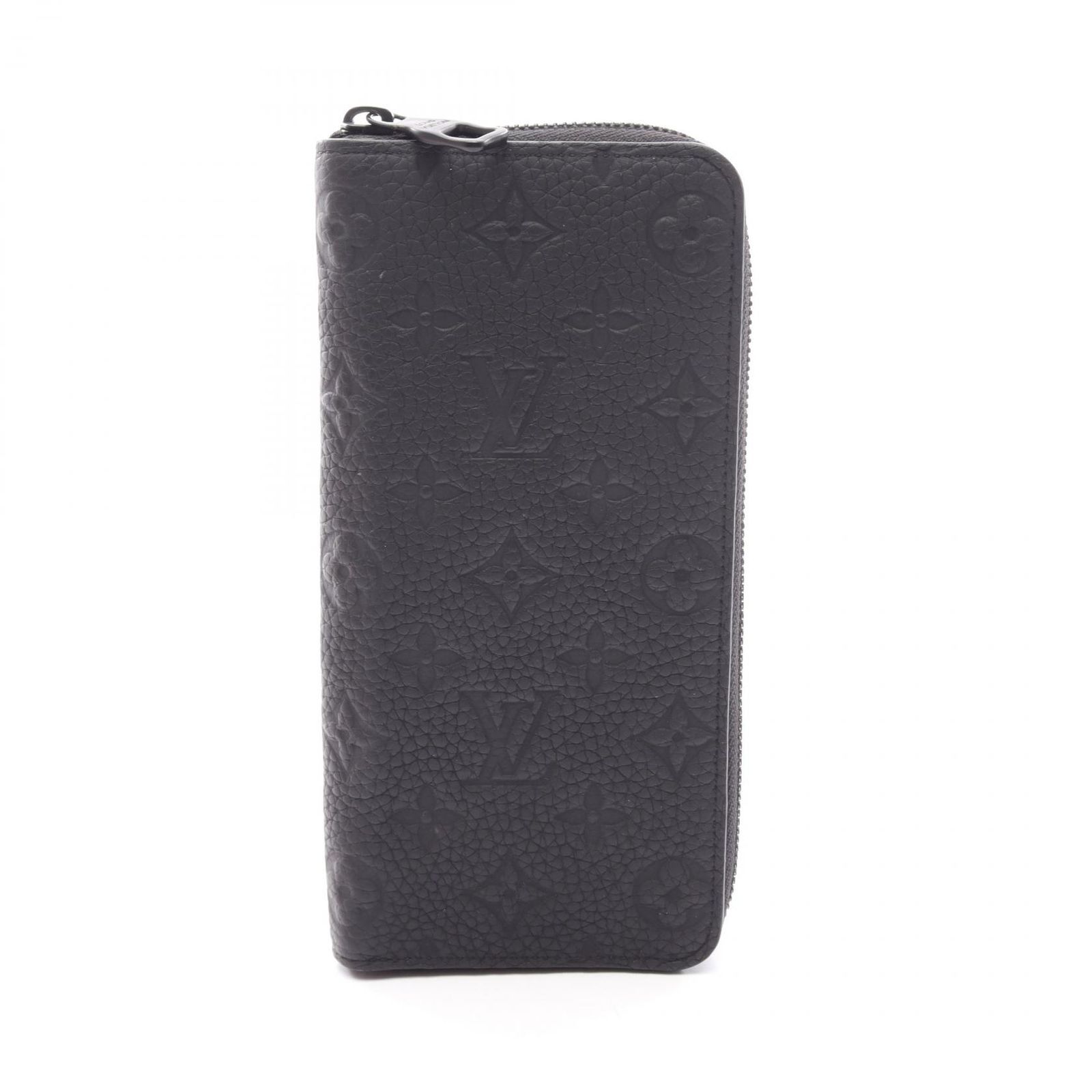 ルイ・ヴィトン LOUIS VUITTON ラウンド長財布 ジッピーウォレット ヴェルティカル M69047 ノワール レザー ジッピーウォレット・ヴェルティカル メンズ Used B