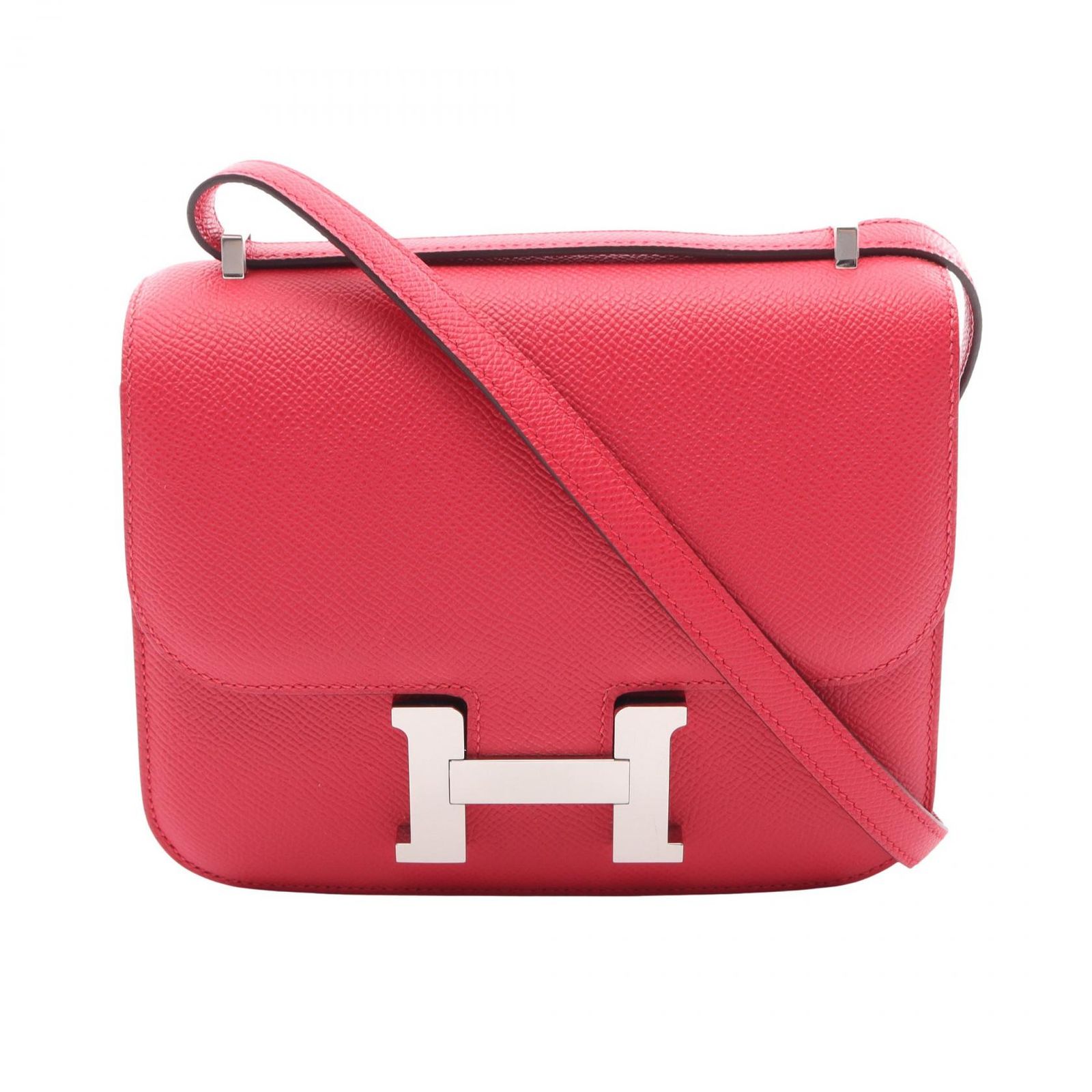 エルメス HERMES ショルダーバッグ コンスタンス3 ミニ ローズエクストリーム レザー カーフ（牛革） コンスタンス3ミニ ローズエクストリーム レディース
