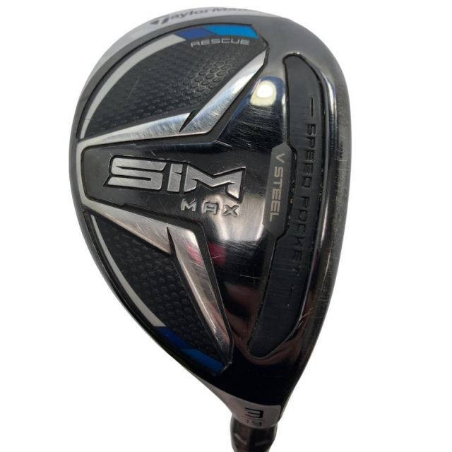 【中古】 テーラーメイド SIM MAX U3 ユーティリティ UT TENSEI BLUE TM60(UT) (フレックスS) メンズ 男性用 右利き 右用 Cランク ゴルフクラブ