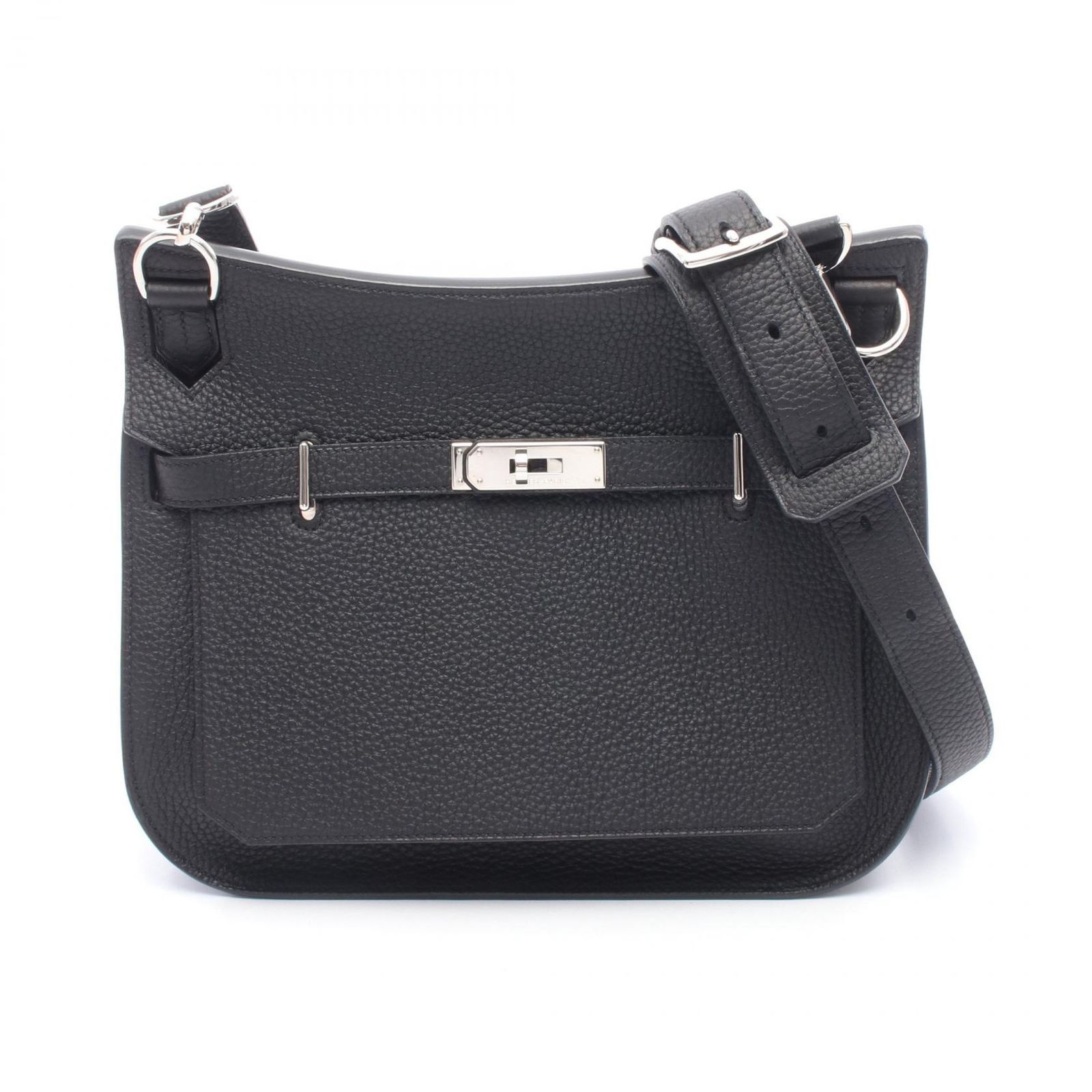 エルメス HERMES ショルダーバッグ ジプシエール28 061784CK ブラック レザー ジプシエール28 ブラック レディース Used A