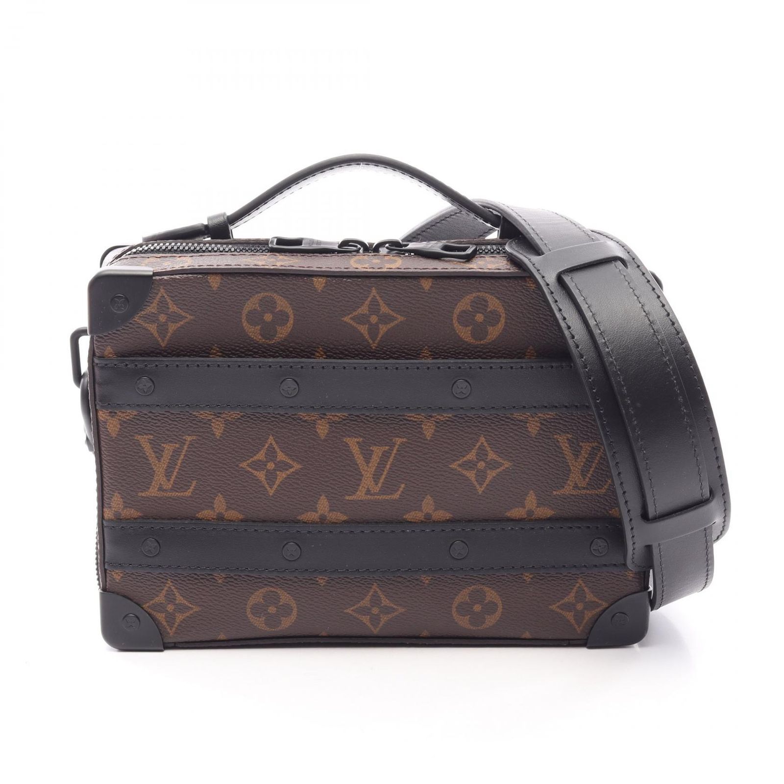 ルイ・ヴィトン LOUIS VUITTON ハンドバッグ ハンドル ソフトトランク 2WAY M45935 PVCコーティングキャンバス レザー ハンドル・ソフトトランク メンズ Used A 163,400円
