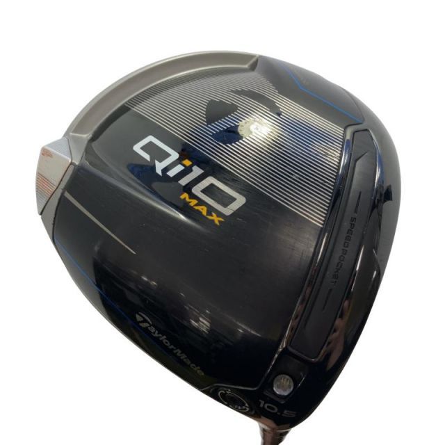 【中古】 テーラーメイド Qi10 MAX 10.5° ドライバー DR Diamana BLUE TM50(Qi10 DR) (フレックスR) メンズ 男性用 右利き 右用 Cランク ゴルフクラブ
