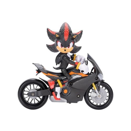 【新品】ソニック3 ムービー - 5インチのフィギュア、車両付き(オートバイ)。 e4139de4