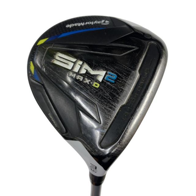 【中古】 テーラーメイド SIM2 MAX-D 3W フェアウェイウッド FW リシャフト (フレックスその他) メンズ 男性用 右利き 右用 Cランク ゴルフクラブ
