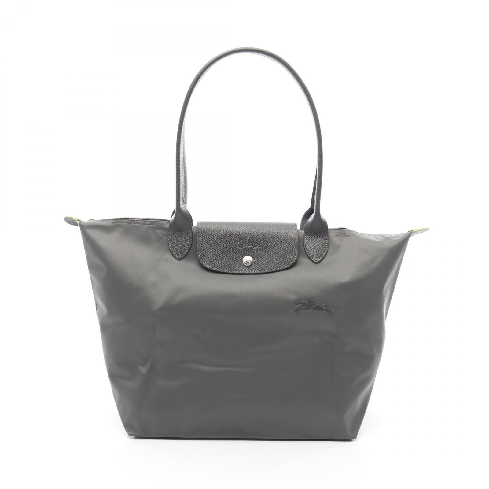 ロンシャン Longchamp ショルダーバッグ ル プリアージュ グリーン L L1899919P66 グラファイト キャンバス レザー ル・プリアージュ グリーン トートバッグ L レディース