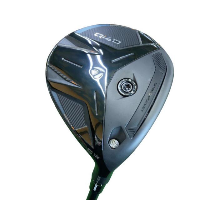 【中古】 テーラーメイド Qi4D 5W フェアウェイウッド FW REAX 55(Qi4D FW) (フレックスS) メンズ 男性用 右利き 右用 Aランク ゴルフクラブ