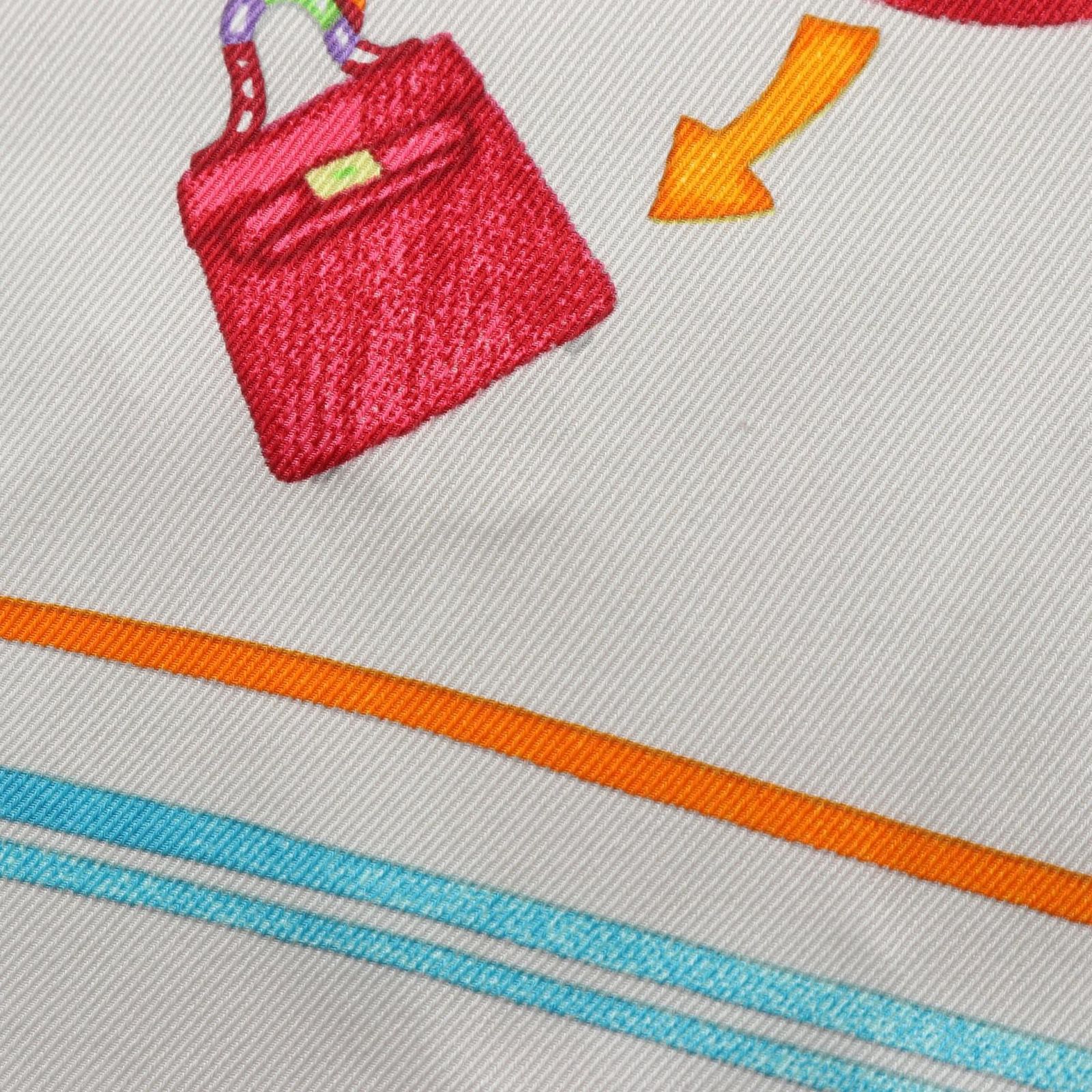 エルメス HERMES スカーフ カレ70 Funny Ice Cream シルク カレ70