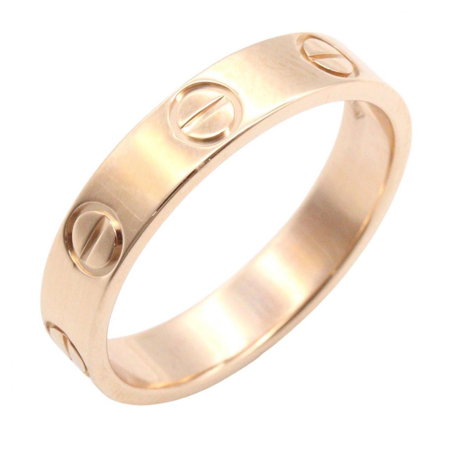 カルティエ CARTIER リング・指輪 ミニラブリング K18PG（ピンクゴールド） ミニラブリング レディース Used A