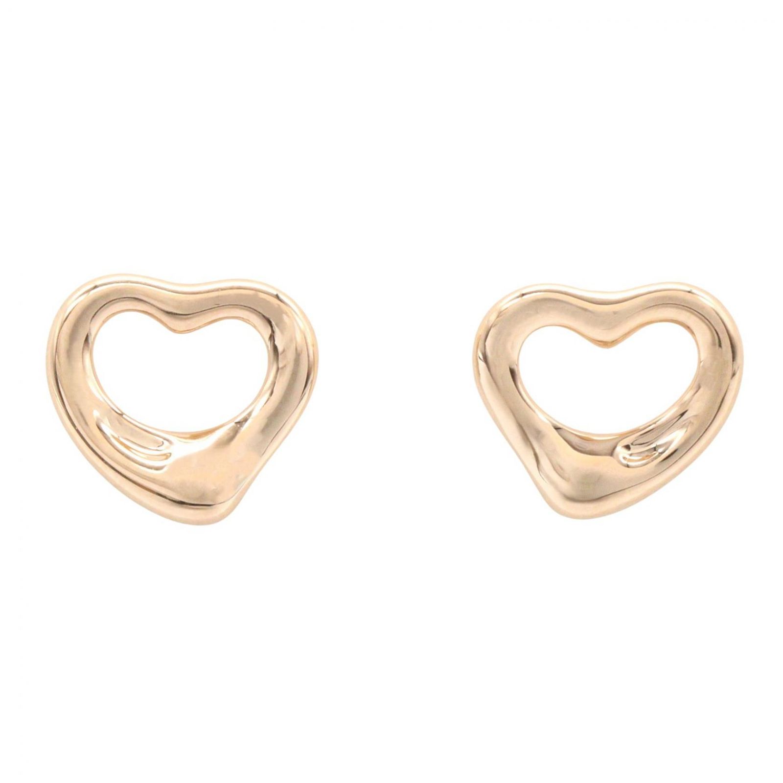 ティファニー TIFFANY＆CO ピアス オープンハート ピアス K18PG（ピンクゴールド） オープンハート ピアス レディース Used A 90,090円