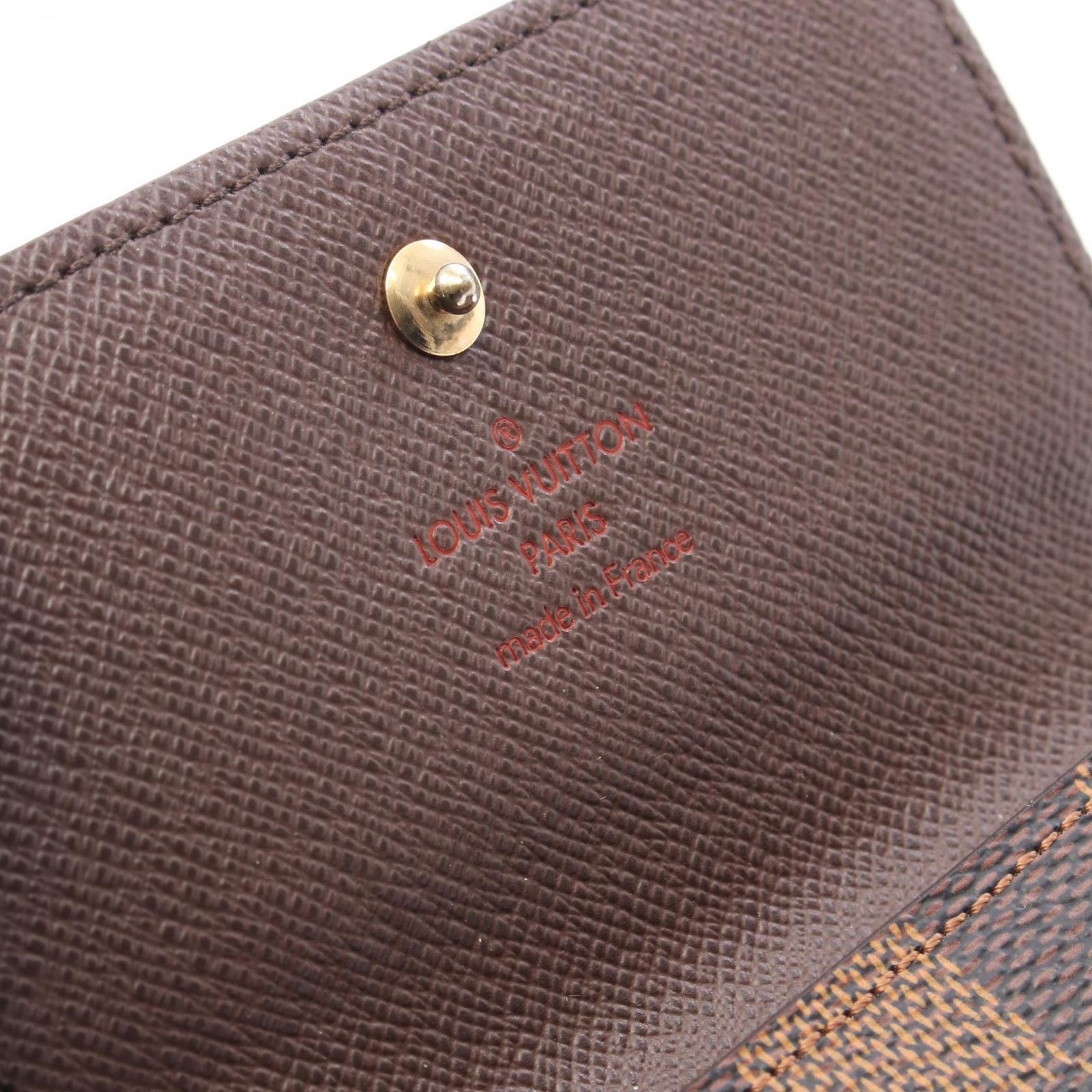 ルイ・ヴィトン LOUIS VUITTON Wホック財布 ポルトフォイユ エリーズ