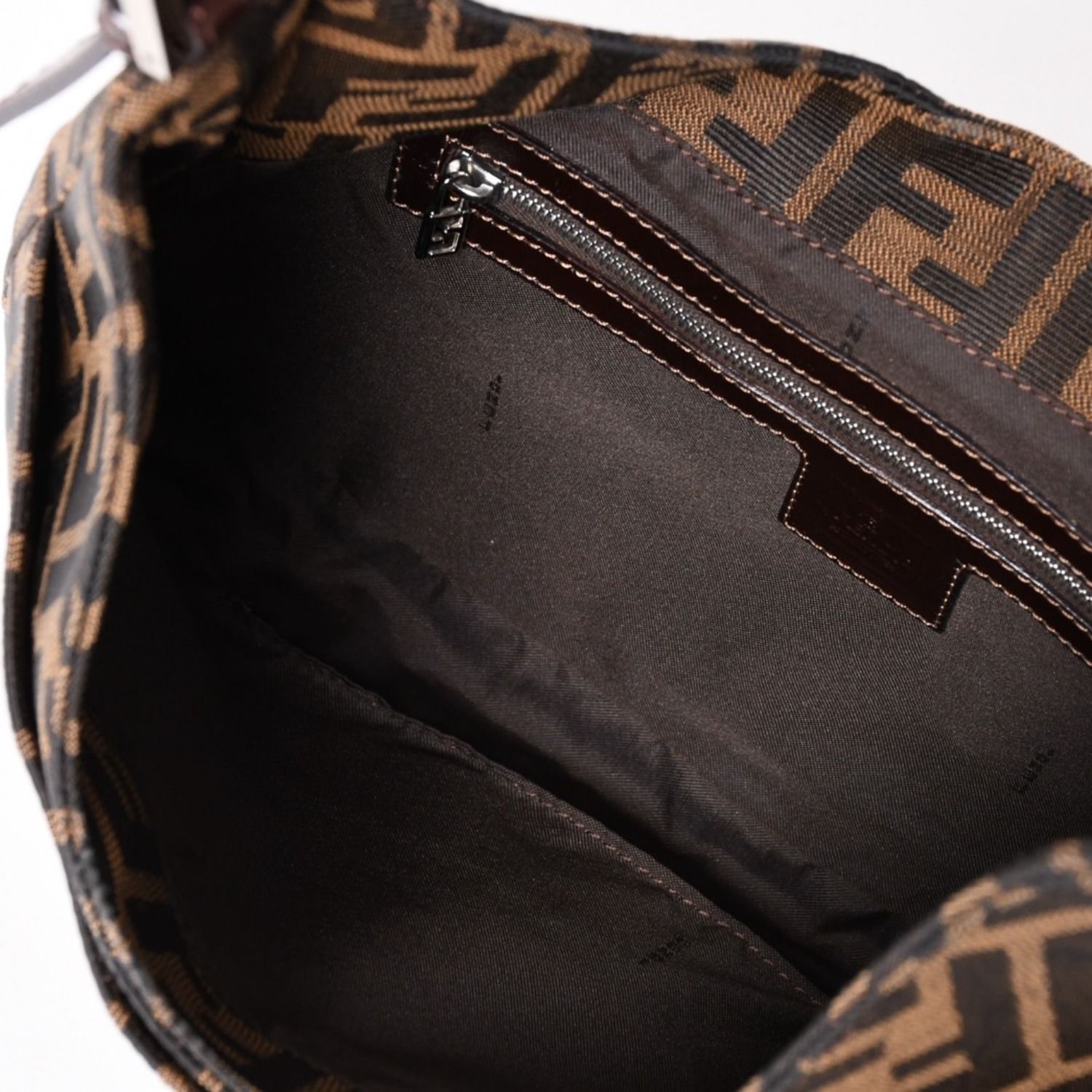 極美品 FENDI フェンディ Shoulder Bag ショルダーバッグ ズッカ